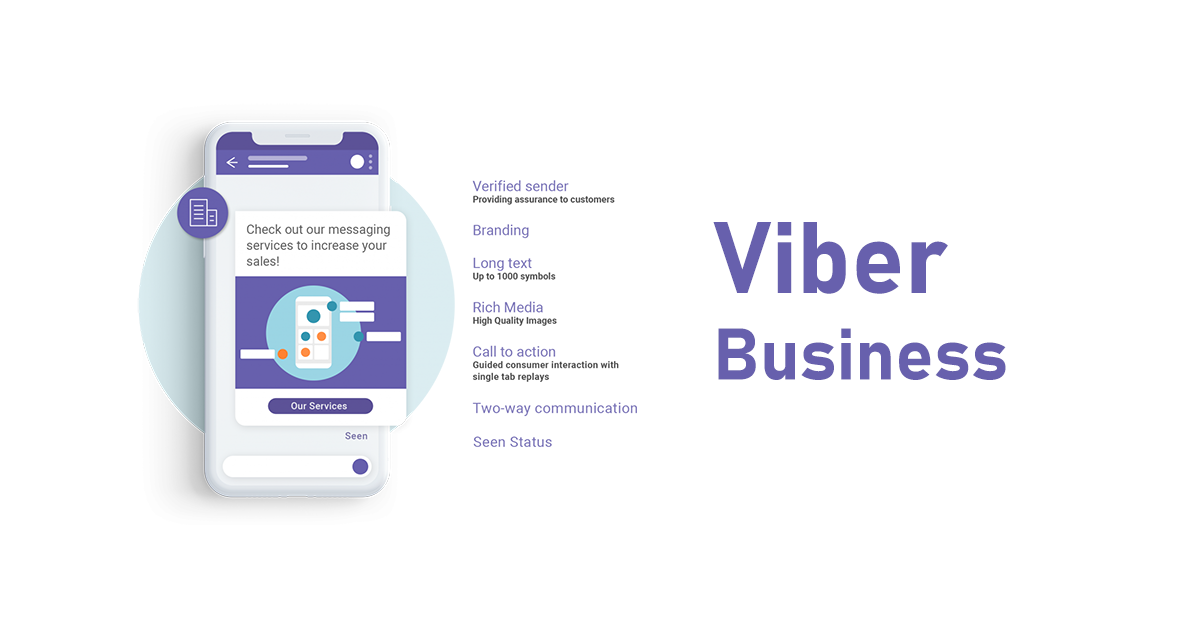 Viber Business, Viber API & Viber Advertising Solutions